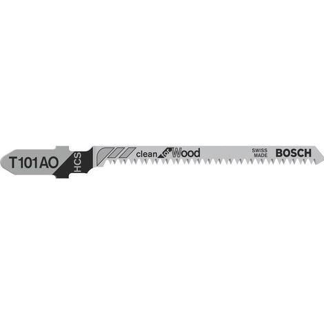 BOSCH HOJA DE SIERRA DE CALAR T 101 AO CLEAN FOR WOOD