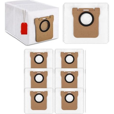 Lot de 8 Sacs d'aspirateur Accessoires pour Aspirateur, Sac à poussière de Rechange pour Ultra Aspirateur (1/4)