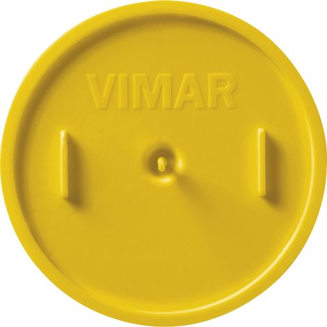 VIMAR - V71011 Tapa antimortero d60mm amarilla