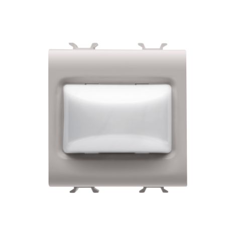 VOYANT SAILLANT TRANSPARENT 3W 2M BEIGE GEWISS GW13631 (1/2)