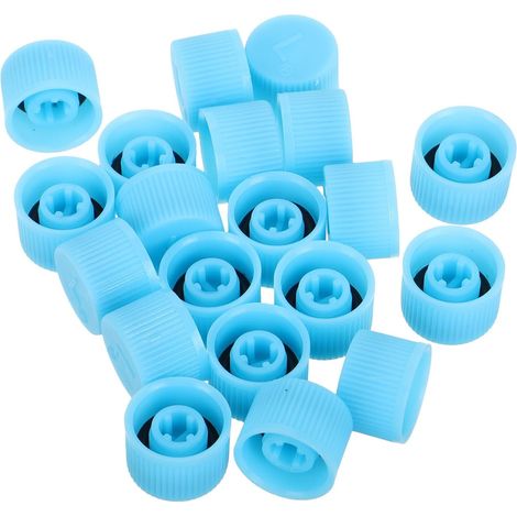 20 Pièces Capuchons de Port Étanches pour Systèmes de Climatisation de Voiture, Bouchons de Verrouillage en Caoutchouc et Plastique Compatibles, pour Fête Estivale (1/5)