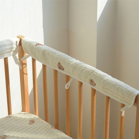 Sponde per letto e dispositivi di sicurezza per bambini, protezioni per la struttura del letto, cuscini per culla, sfoderabili e lavabili, protezioni per i bordi, protezioni per i bordi del letto, spo (1/5)
