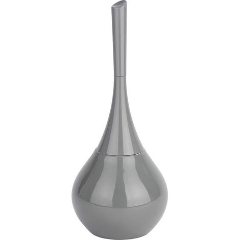 Scopino per WC Scopino per WC Flakon Ceramica Bianca - Porta scopino per WC, Ceramica, 17 x 42,5 x 17 cm, Bianco (1/5)