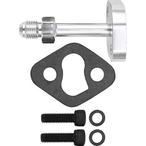 Kit adaptateur de bride de retour de vidange d'huile et d'eau pour turbocompresseur, en alliage d'aluminium, compatible avec CT20/CT26 (1/5)