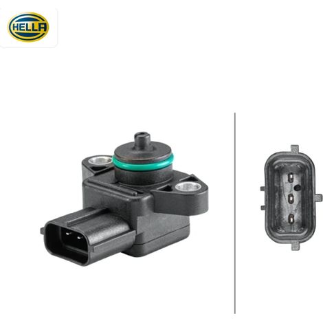 Capteur, pression du tuyau d'admission Hella 6PP 358 152-231 FIAT 1859072F20