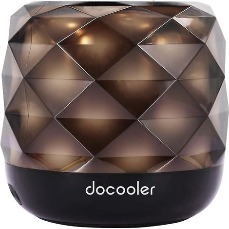 docooler RBS-F1 V4.2 Kabelloser Stereo-Lautsprecher, Musikplayer, tragbar, unterstützt 32-GB-TF-Karten.