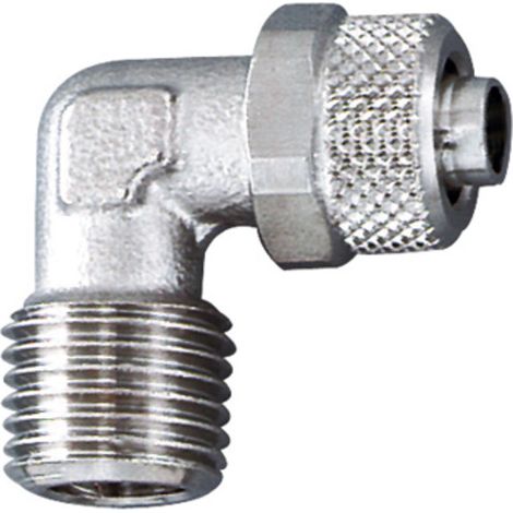 Riegler Winkel-Einschraubverschraubung, R 1/8 a., für Schlauch 5/3 (1/2)
