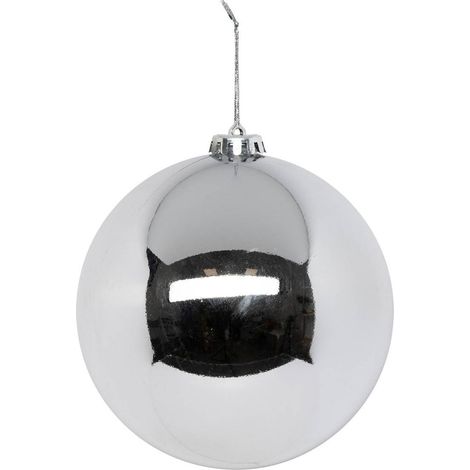 Weihnachtskugel maxi 150mm silber - Atmosphera créateur d'intérieur