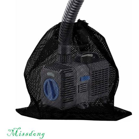 Sac Filtrant Pour Etang - Maille Industrielle - 31 x 41 cm - Cordon De Serrage - Réutilisable - Lot De 2 (1/4)