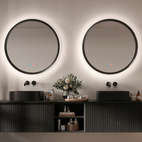 espejo de baño con luz LED (1/5)
