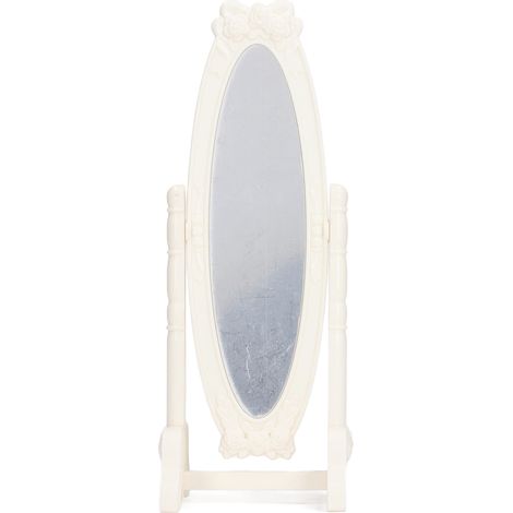 Miroir sur Pied Miniature 1:12 pour Maison de Poupée, Accessoire de Décoration pour Jeu d'Imitation, Miroir Autoportant (1/5)