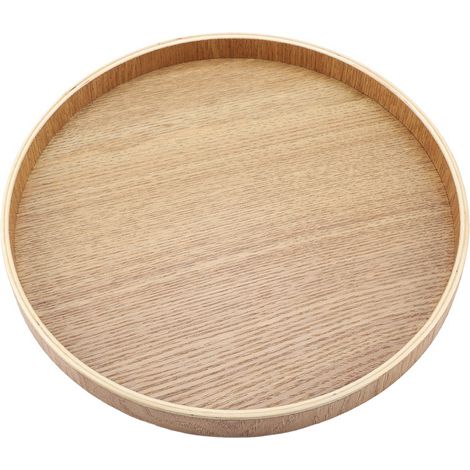 Serviertablett aus Holz für Tee, Obst, Süßigkeiten und Wohnaccessoires