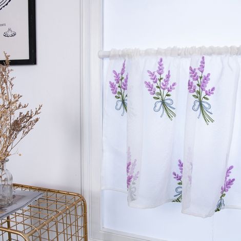 Transparenter, farbenfroher Dekovorhang aus Gaze für Zuhause und Hochzeit (1/5)