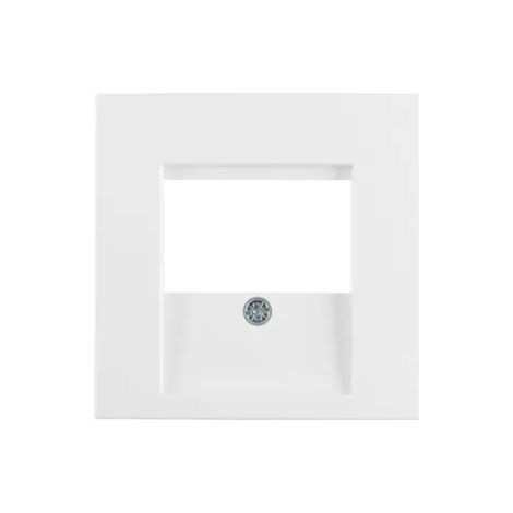 Berker Zentralstück für TDO-Steckdose S.1/B.3/B .7 polarweiß, glänzend 6810338989 (1/2)