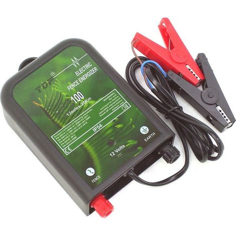 Weidezaungerät 100 Elektrozaungerät 12V Weidegerät Elektrozaun Weide Zaun 56390