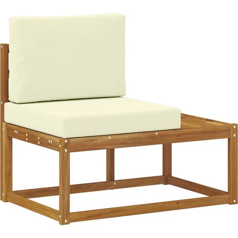 Maison Exclusive - Outdoor End Sofa Natur 91 x 63 x 73 cm Massivh