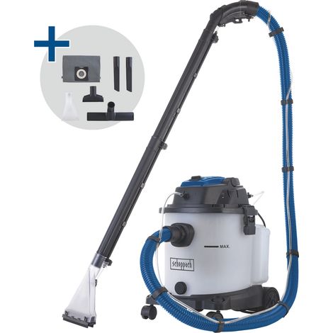 [JAMAIS UTILISE] Scheppach Aspirateur injecteur / extracteur - ClearVac20 - 1600 W - Cuve 20 L - Débit 0,5l/min - Indice de protexction IPX4