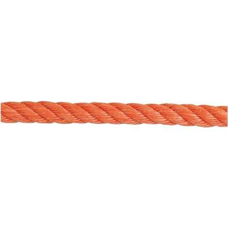 Corda in polipropilene torcita arancione ø14mm bobina 48m - Chapuis