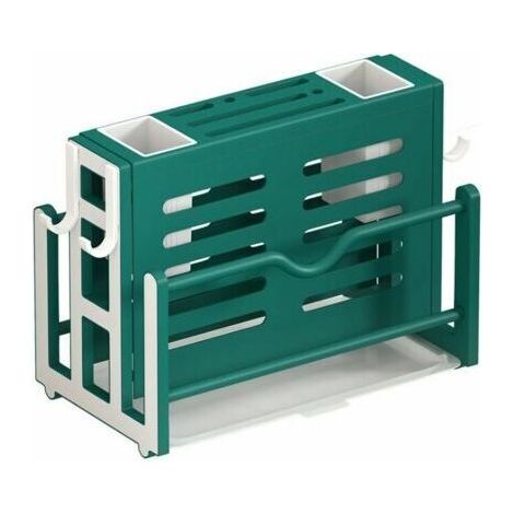 BUNTHAUS Accessoire de rangement pour cuisine Plateau de cuisine polyvalent porte-couteau de cuisine porte-couteau couvercle de la casserole de stockage d'eau. (1/5)