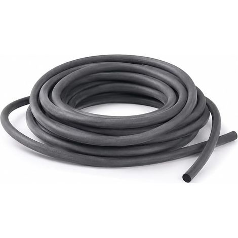 Joint EPDM 6mm X 3m Pour Gasket DIY Tube mousse solide pour fenêtres, portes, autos, idéal pour isolation et arrêt des courants d'air (1/4)