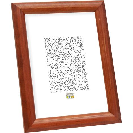 Cadre Bois Couleur Bois Marron Photo 20x30cm S40CH3 (1/5)