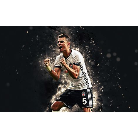 Papier peint panoramique Football - Joueur de Foot - 130 cm x 81 cm (1/2)