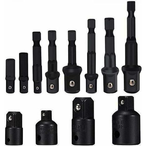 (8 Piece Set) Adaptateurs pour clés à cliquet et douilles Kit adaptateur pour douilles Kit adaptateur pour clé à pipe hexagonale Kit adaptateur pour d (1/5)