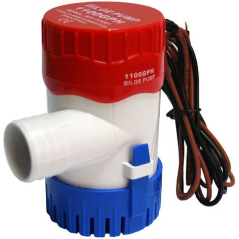 Pompe immergée 1100 GPH 12V – Débit élevé pour drainage – Boîtier ABS résistant – Arbre inoxydable – Facile à nettoyer et à entretenir (1/5)