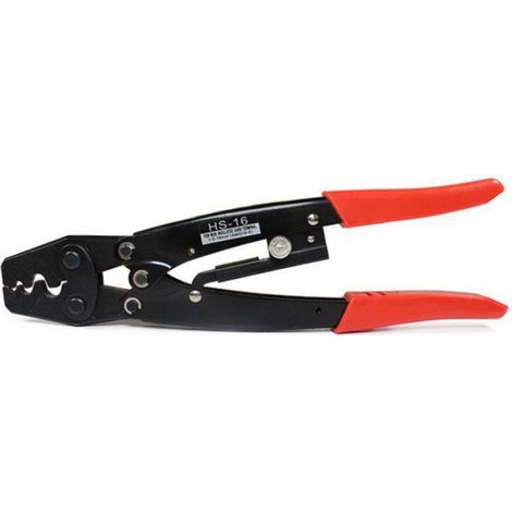 Pince à Sertir HS-16 de Style Japonais pour Bornes de 1,5 à 16 mm². Pince à Sertir à Cliquet. Pince à Sertir.,Comme Indiqué (1/5)