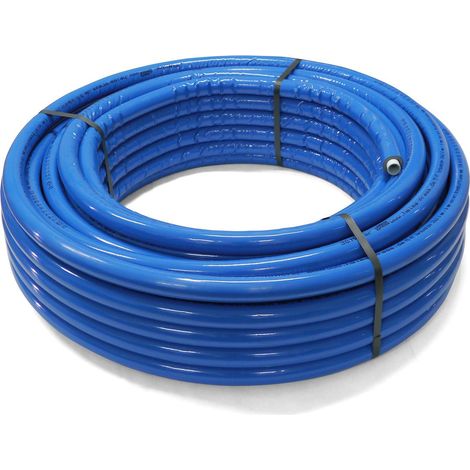 Alu-Verbundrohr 26x3mm 25m 6mm blau isoliert Mehrschichtverbundrohr (1/5)