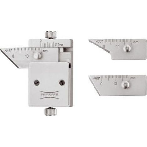 Calibro Smusso, Campo Di Misura: 0-10 Mm, Dimensioni 48 X 30 X 9 Mm 0,1 Mm Gioca