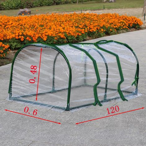 Serre De Jardin Extérieure - Couverture De Protection Thermique Transparente - Pour Lit Surélevé - 1 Pièce (1/5)