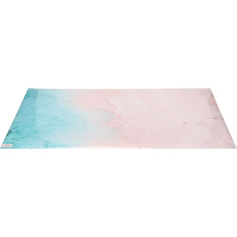 Décoration de fond pour aquarium, motif plage, papier peint autocollant 3D en PVC, 61 x 41 cm / 24 x 16,1 pouces (1/5)