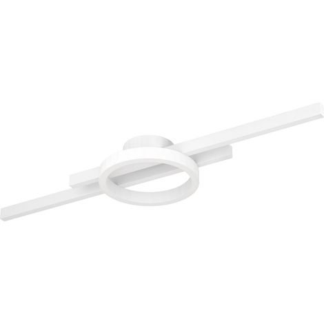 Panneau LED plafonnier dimmable avec télécommande, lampe de (1/5)