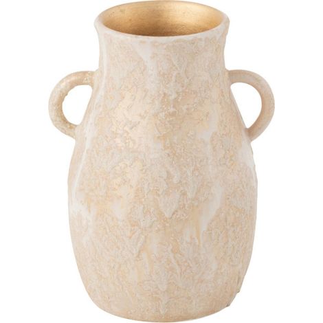 Vase en Terre Cuite "Amphore" 30cm Rose (1/4)
