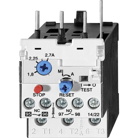 Relais de protection moteur 690 V (max) 1 NO (T), 1 NF (R) Finder 6K.T0.0.000.1827 1 pc(s)