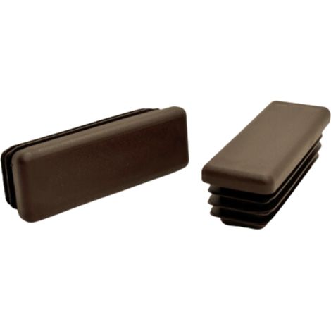 Tappo interno per profilo, palo, tetto 50x20, 100 pezzi, marrone (1/5)