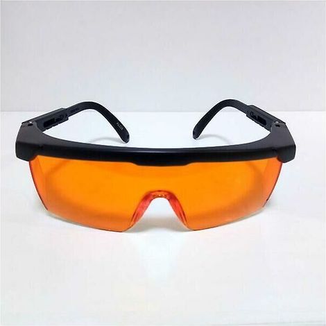 royaluxe -Lunettes de sécurité laser PC Lunettes de protection des yeux Lunettes de blocage UV pour traitement d'épilation Cosmétologie Opérat de lumière bleue Désinfecter, Opération den protection pe (1/5)