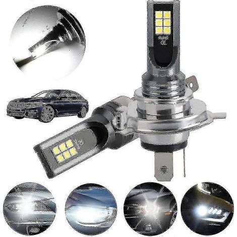 Ampoules de phares LED H4/9003, ampoules LED H4 pour phares de voiture, ampoules LED H4 lumineuses pour phares de voiture. (1/5)