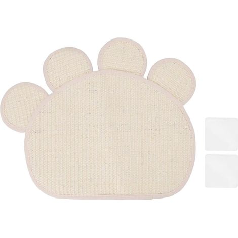 Tapis à griffer en sisal pour chat, design mignon, protection des meubles et des griffes, tapis à griffer pour chat, convient aux chats et chatons. (1/5)