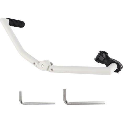 Lot de 1 – Poignée de débroussailleuse – Aluminium – Angle réglable ergonomique – Compatible avec Stihl FS, Husqvarna 128R, Echo SRM (1/5)