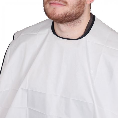 Oypla Waterproof Shaving Grooming Professional Home Hair Beard Apron Bib