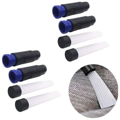 Lot de 4 Tubes de Paille pour Aspirateur Multifonctions Décapant de Brosse à Poussière, Accessoire d'Aspirateur Universel Portable Outils de Nettoyage Ménagers (1/5)