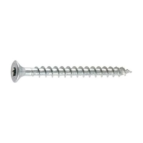 Vis à bois aggloméré tête fraisée empreinte Torx acier zingué bichromaté entièrement filetées Yellox, Ø 4 mm, longueur 25 mm, bo (1/2)