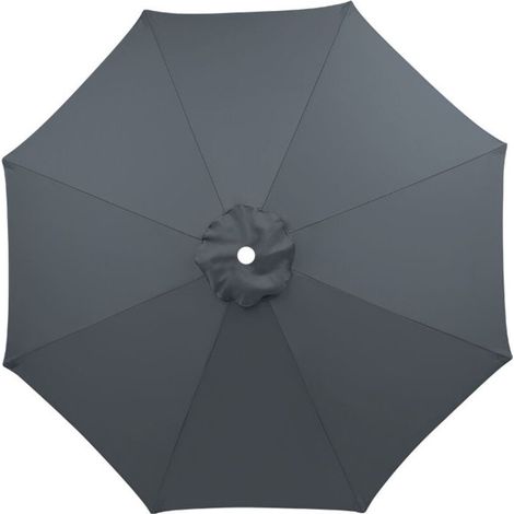 Housse de parasol 3 m en polyester double couche imperméable et résistant aux UV – lavable et respirante pour extérieur (1/5)