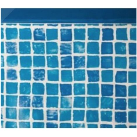 Liner piscina Gre mosaicato ovale 915x470x132 cm