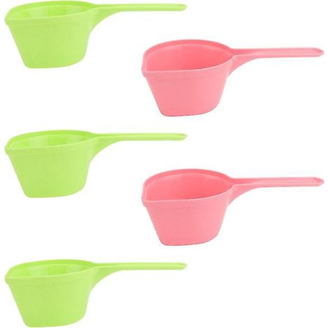 Lot de 5 pelles à nourriture pour animaux