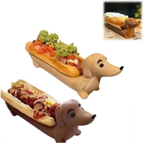Les plateaux en forme de teckel, les sushis hot-dog amusants et les plateaux de fête sont parfaits pour les dîners de famille, les barbecues et les réunions de famille pendant les fêtes. (1/5)
