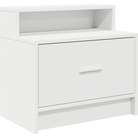 Maison Exclusive - Comodino con Cassetto Bianco 51x31x47 cm