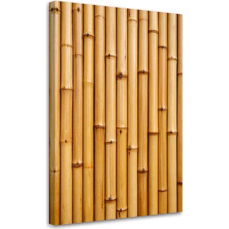 Tableau déco Bambou plante nature 40x60 (1/4)